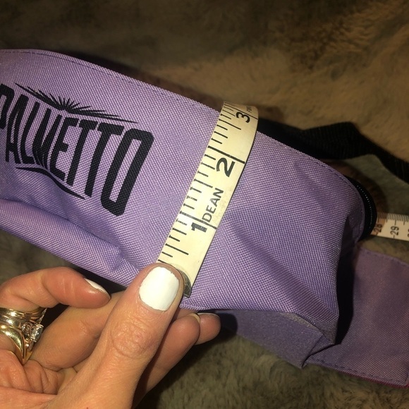 PALMETTO Canna Company Pink & Purple Waist Bag Fanny Pack w Adjustable Strap Lg - Picture 7 of 7